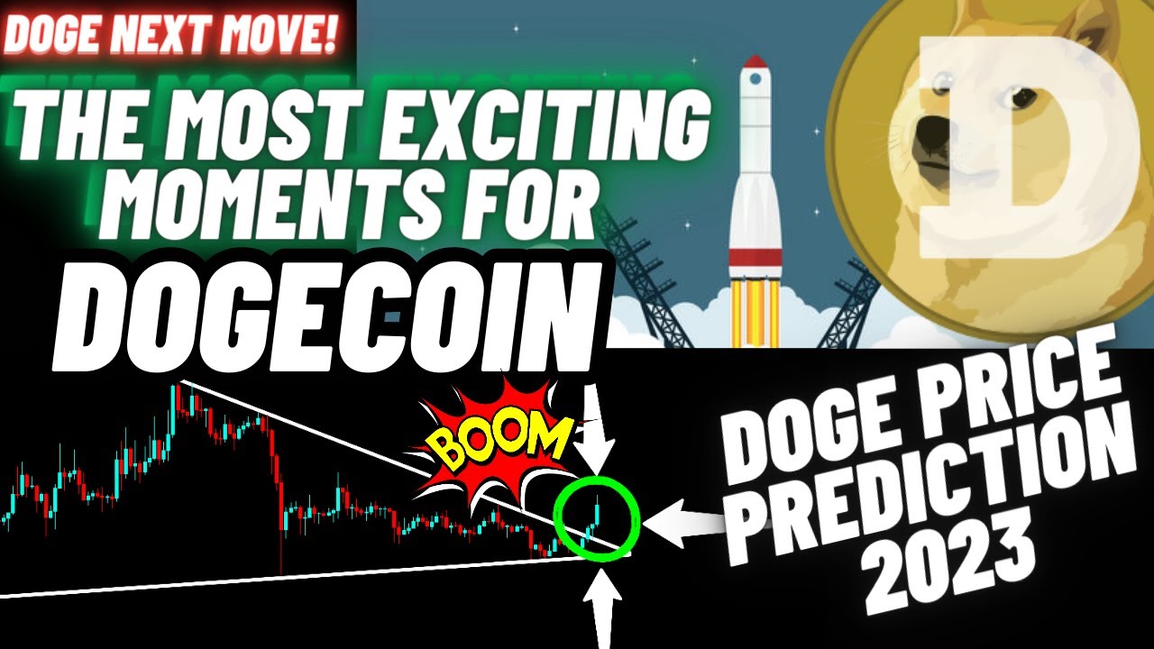 The Most Exciting Moments For Dogecoin | DOGE Price Prediction 2023