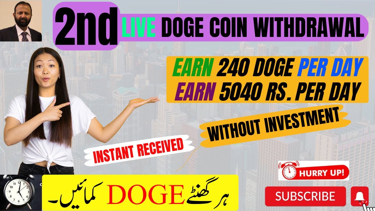 dogepick new update ||  2nd live Doge Coin Withdrawal Proof || Instant Received || #dogepick