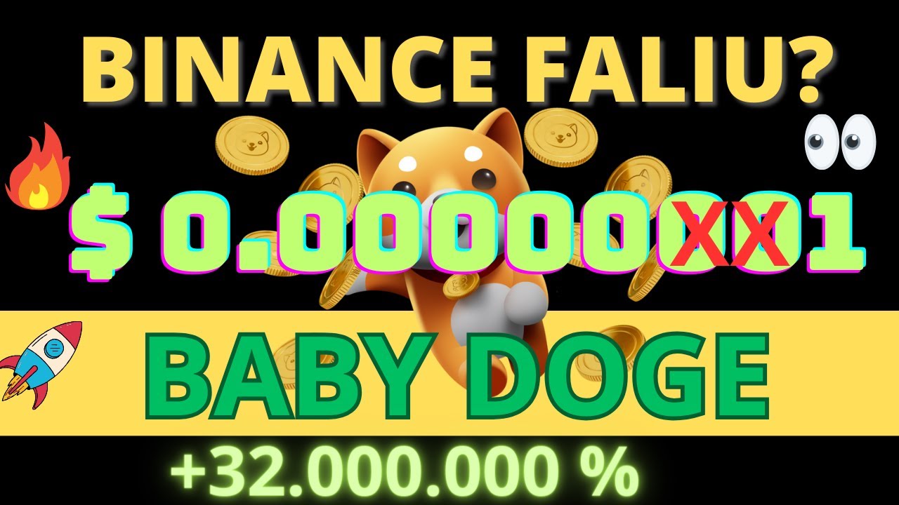 폭탄: 바이낸스가 손상되었으며 이는 BABY DOGE 코인에 유용할 수 있습니다. 그들은 돈을 모으고 싶어합니다.