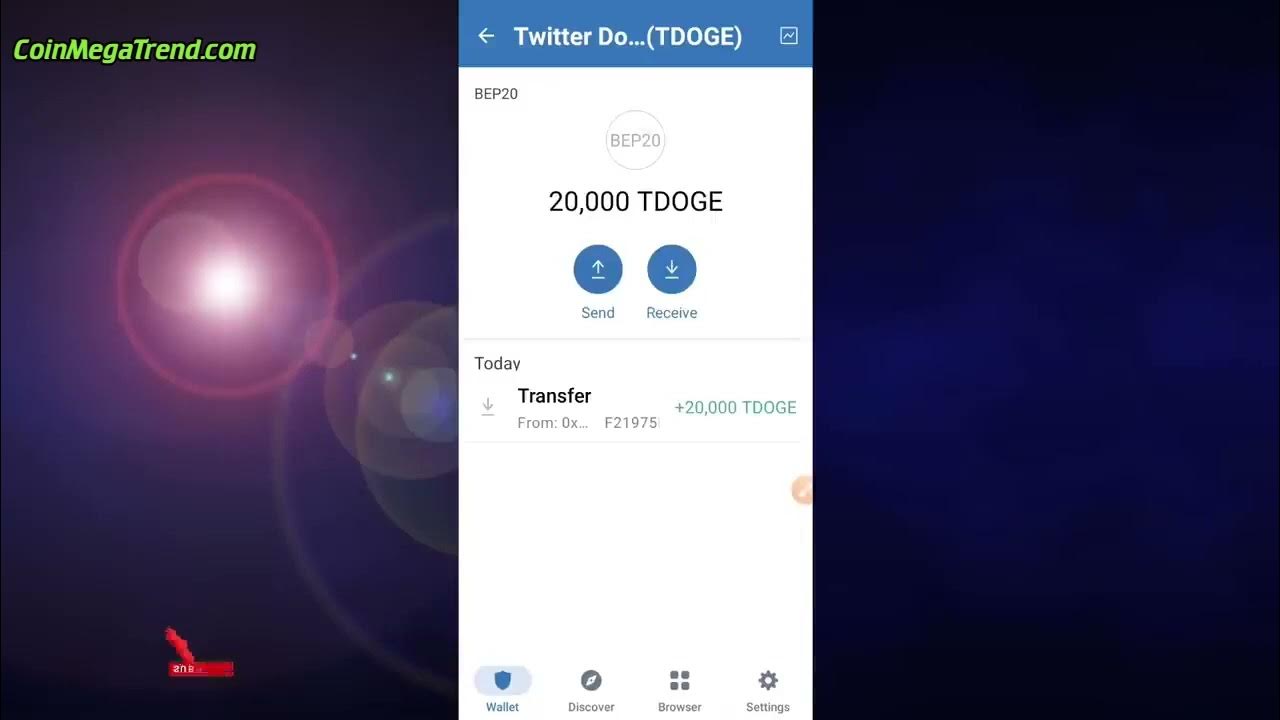 OBTENEZ 20 000 TWITTER DOGE MAINTENANT SUR TRUSTWALLET #111