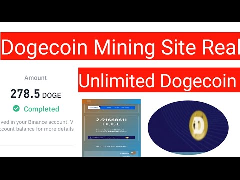 Dogecoin Mining Site Real Unlimited Dogecoin Earning Site Withdrawal FaucetPay