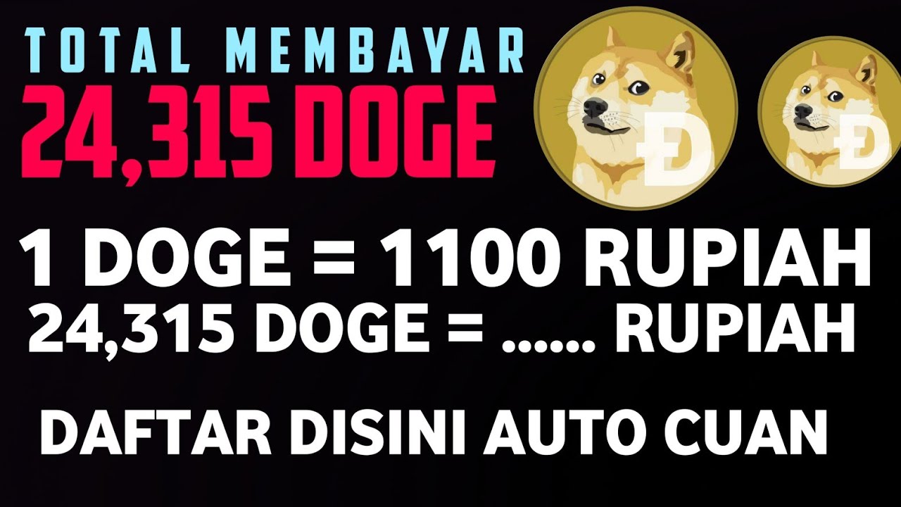 EVERY DAY GET MILLIONS OF FREE RUPIAH FROM DOGE TOKEN | FASTEST FUND BALANCE GENERATION APK 2023