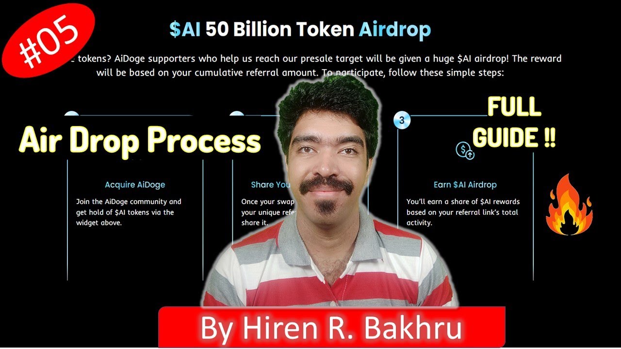 #5 | AI Doge Coin | Air Drop Process