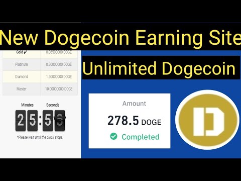 New Dogecoin Earning Site Unlimited Dogecoin Mining Site Best Doge Earning Site Claim Faucet