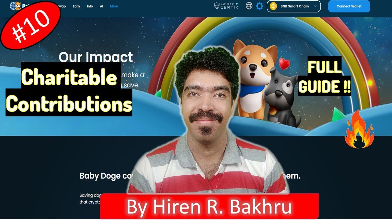 #10 | Baby Doge Coin | Charitable Contributions