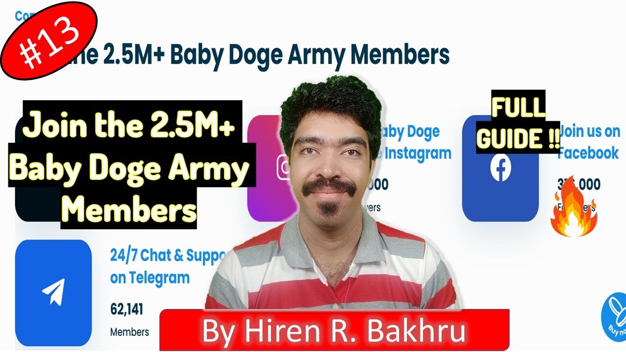 #13 | Baby Doge Coin | Join the 2.5M+ Baby Doge Army Members