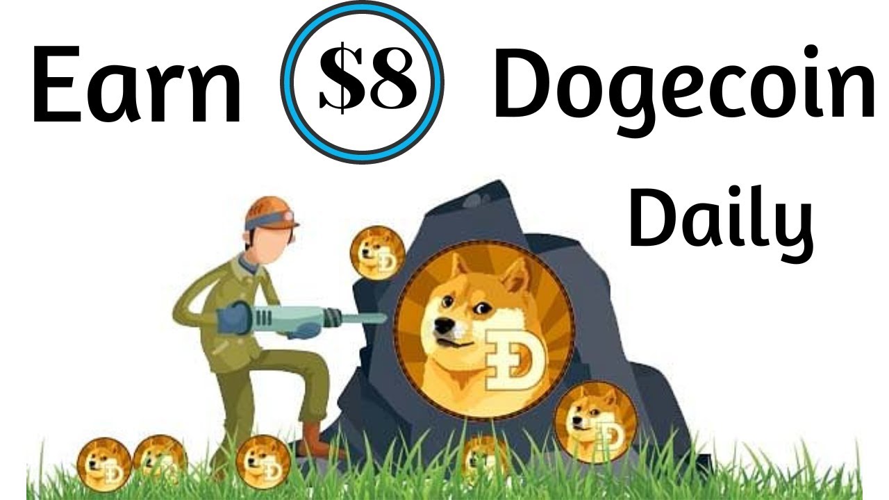 How to earn $8 worth of DOGECOIN instantly | Doge earning app 💸💰