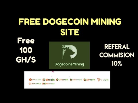 Free Dogecoin cloudmining website