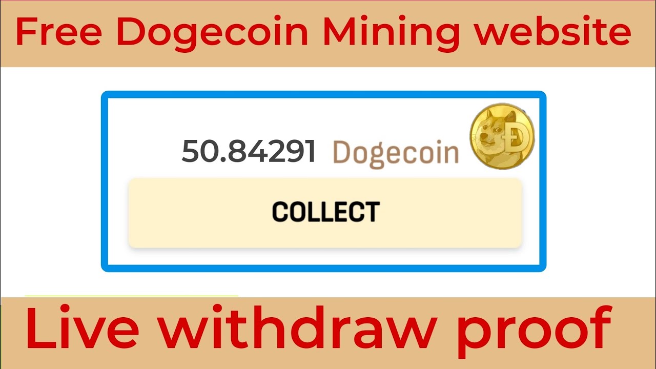 Free dogecoin mining website! [ free dogecoin earning website