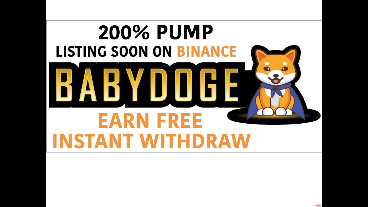 BABY DOGECOIN NEWS UPDATE | 200% PUMP | HOW TO EARN BABY DOGECOIN FREE | INSTANT WITHDRAW