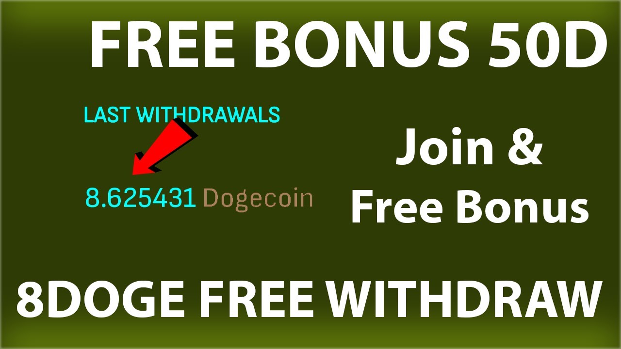 +$8 DOGECOIN FREE Withdraw No Deposit Dogeboost Cloud Mining Free Dogecoin Mining Site