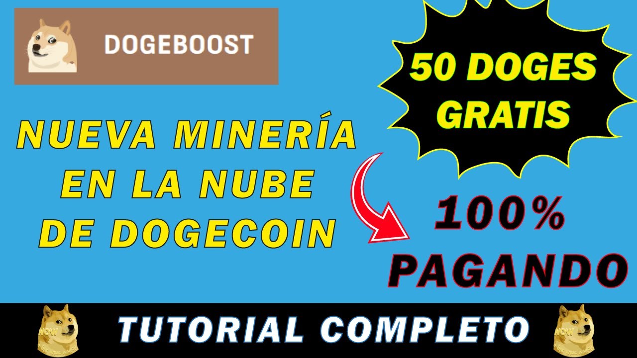 DOGEBOOST: New DOGECOIN CLOUD MINING || 50 FREE DOGES BONUS || 100% PAYING || TUTORIAL