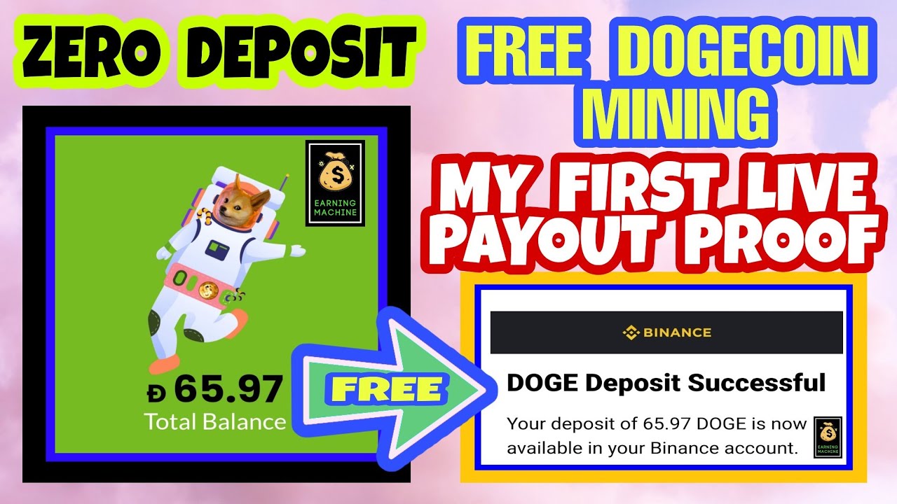 || MY FREE 65.97 DOGECOIN LIVE WITHDRAWAL PROOF || ZERO DEPOSIT || NEW 100% LEGIT SITE || FREE DOGE