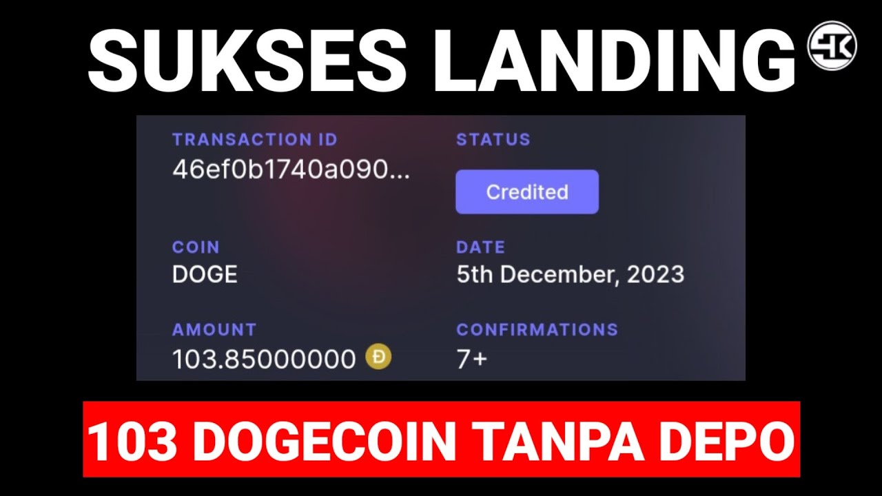 INSTANT WITHDRAW ‼️ SUCCESSFULLY PAID 103 DOGECOIN WITHOUT DEPOSIT | FREE MINING DOGECOIN PROVEN TO BE LEGIT