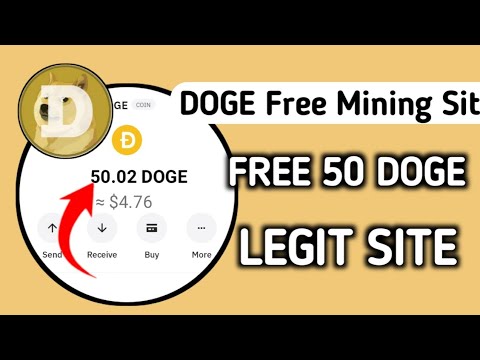 Free Mining Site | Earn Free 50 DOGE |  Payment Proof #doge