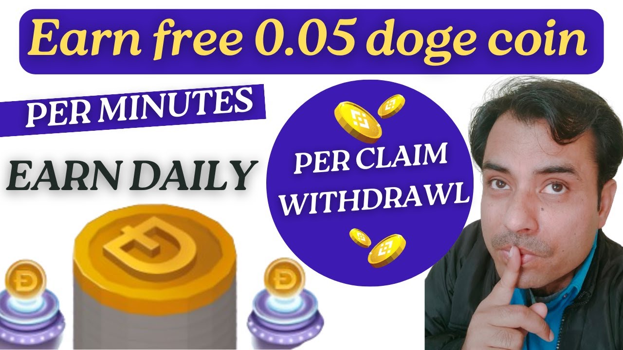 Earn free 0.05 doge coin per minute | Top free dogecoin telegram bot | cryptocurrency