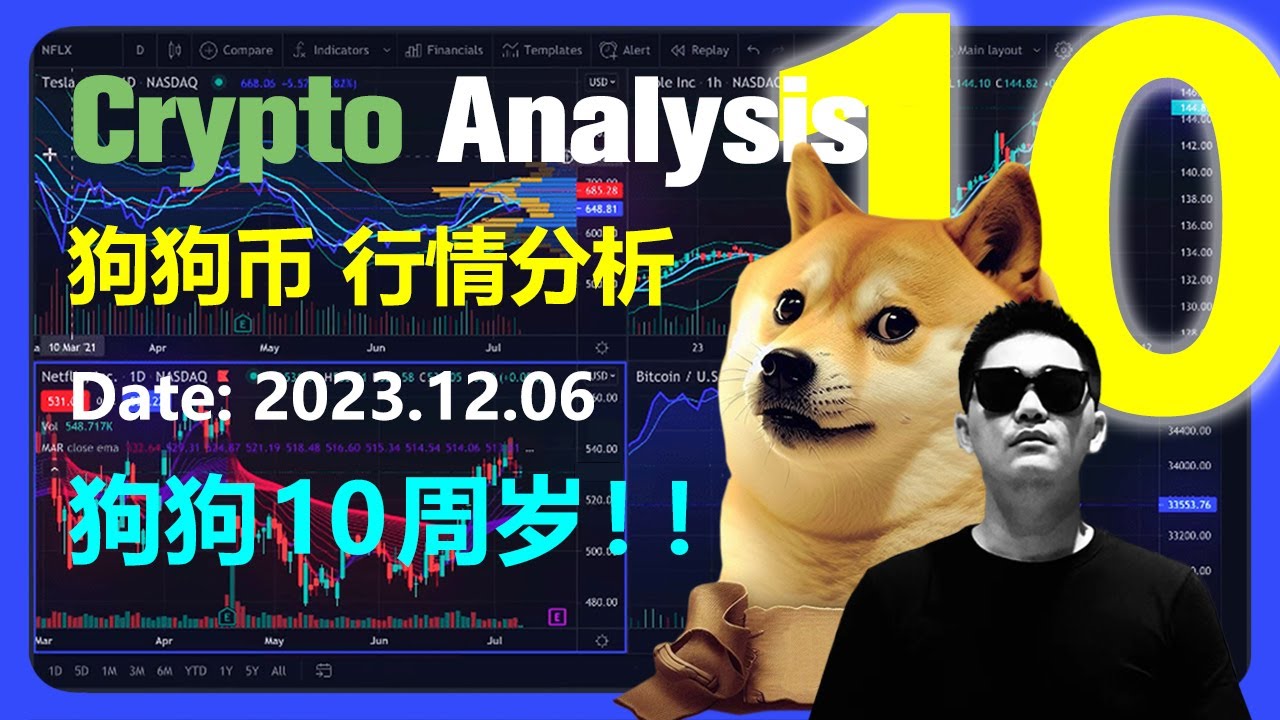 Dogecoin Market Analysis 2023.12.06 | Happy 10th Birthday Dogecoin | Dogecoin | BTC | Bitcoin | crypto