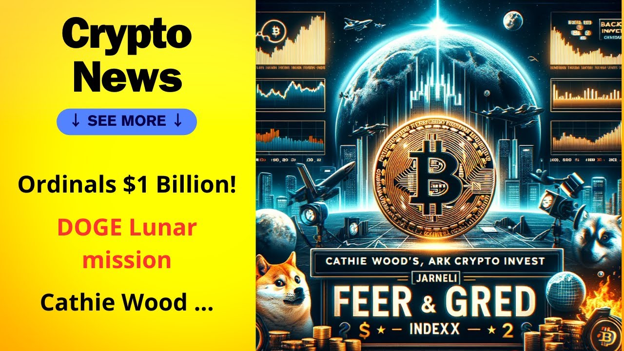 🚀 Bitcoin today $43K, Dogecoin's Moon Mission, Cathie Wood's Big Move