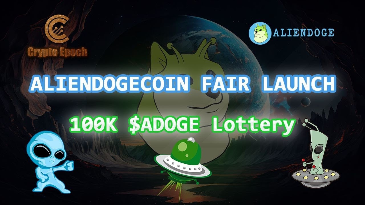 Lancement de l'Alien Doge Coin Fair - 🚀🔥 #BTC #Bitcoin #Coin