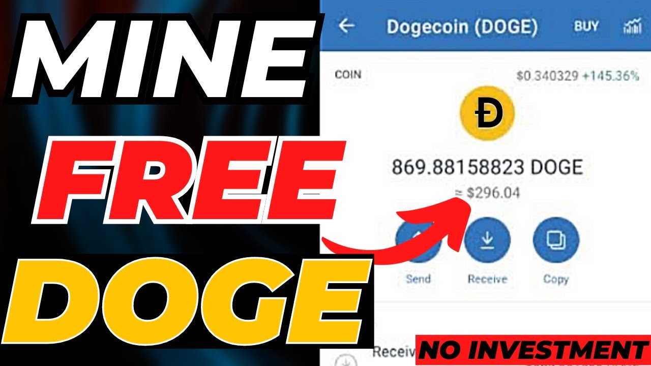 Free DOGE Mining Site | Mine 150 Dogecoin Without Investment | Free Crypto Today 2023