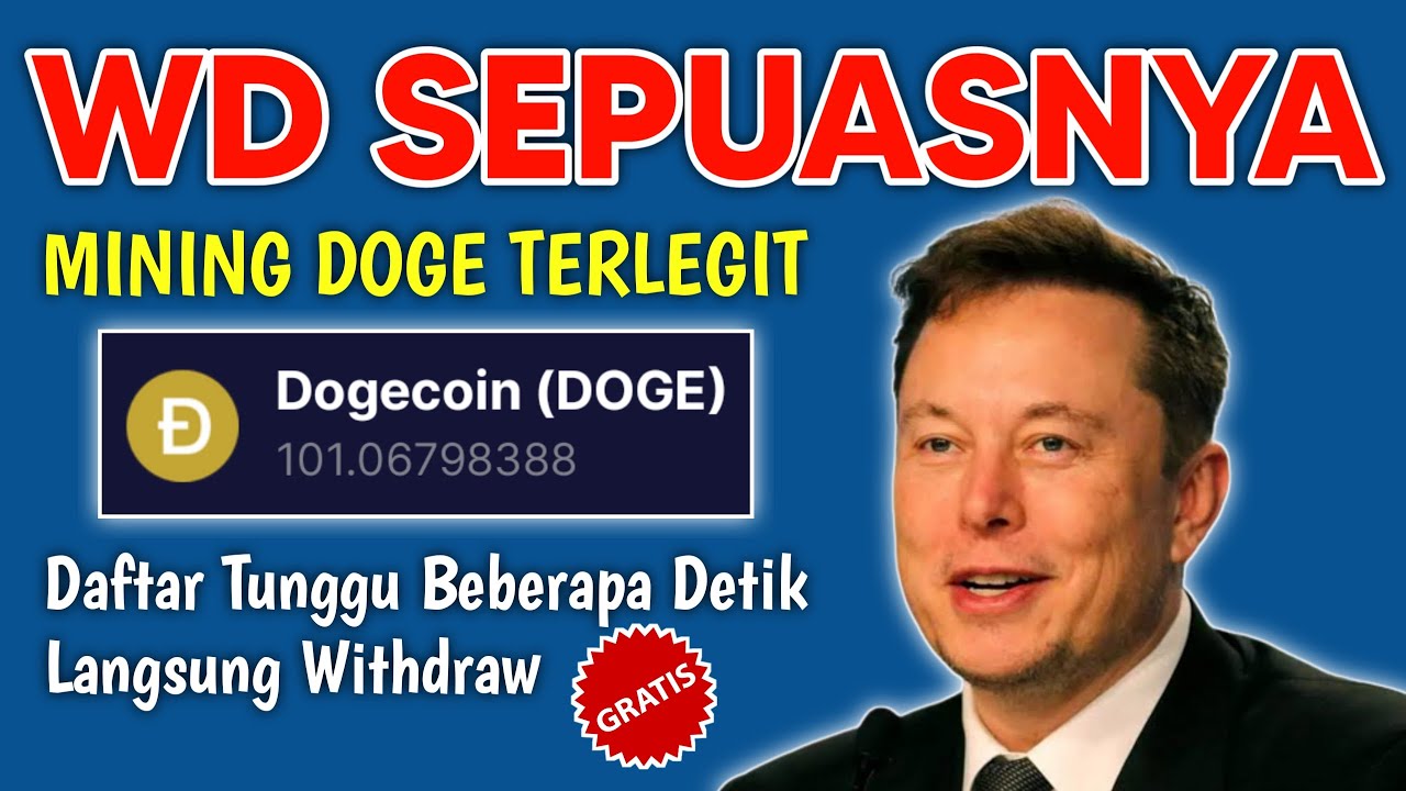 MUST DO IT!! MOST LEGIT DOGECOIN MINING, WAIT LIST IMMEDIATELY WITHDRAW