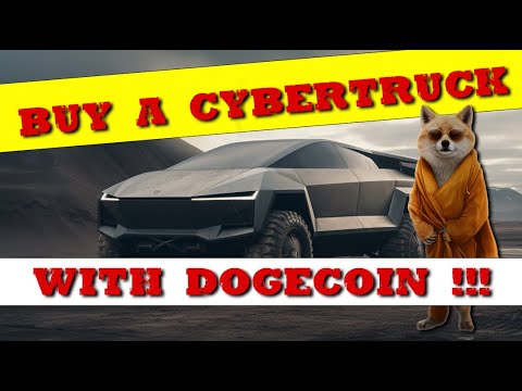 Buy a Cybertruck with Dogecoin?! YES!!