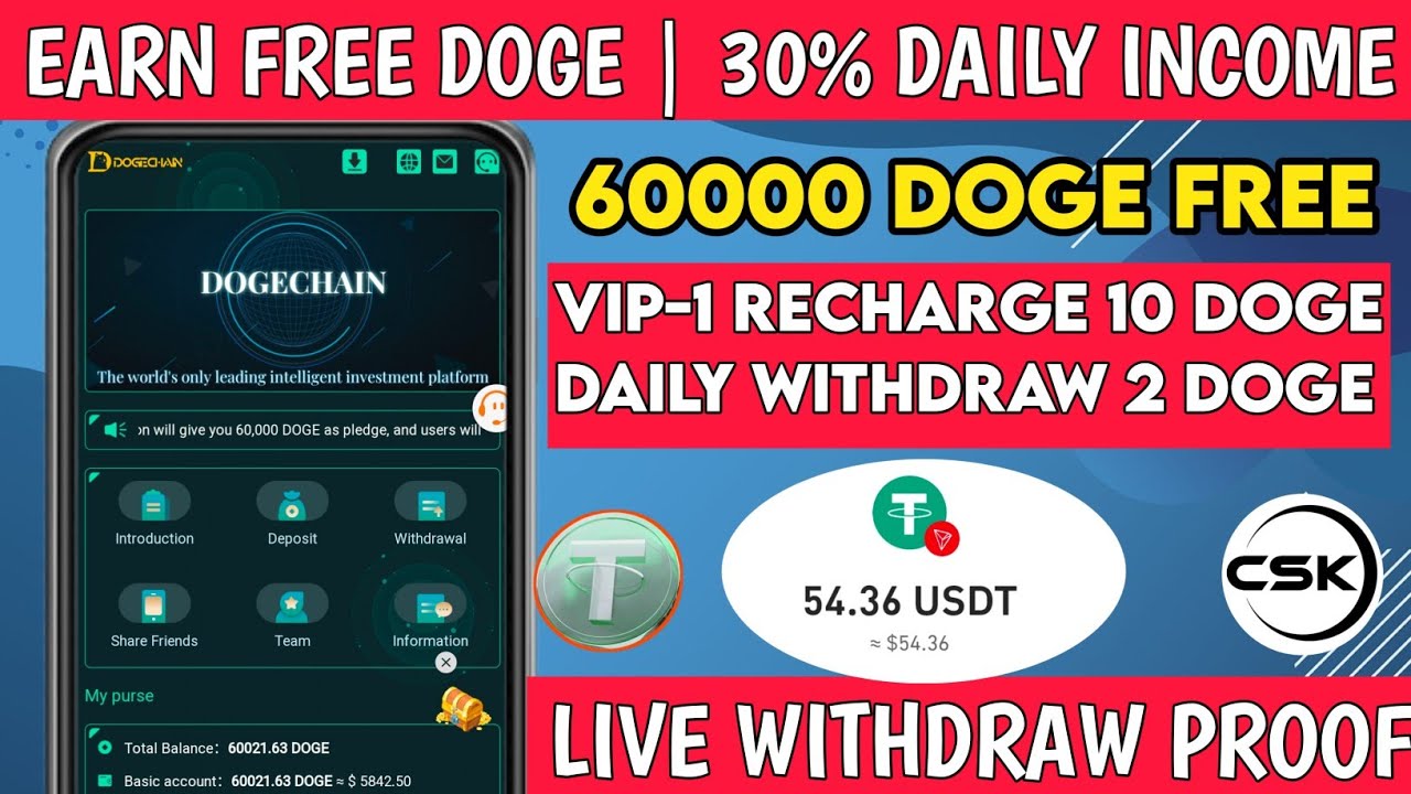 Dogecoin Earning Site | Earn Free Dogecoin | Dogecoin Investment Site | Dogecoin Mining