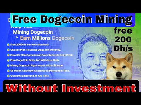 Dogecoin Mining Websites - Zero Investment - 30 Dogecoin Withdrawal #dogecoinnews #cryptonewstoday