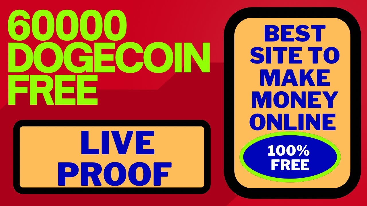 Dogecoin Free Earning Site || Free 60000 Dogecoin for all Members || Best Dogecoin Earning Site