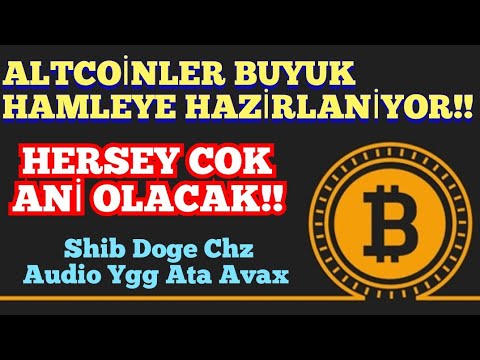 EVERYTHING WILL HAPPEN SO SUDDENLY!! ALTCOINS ARE PREPARING FOR THE BIG RISE #avax #doge #shıb #ygg #ata