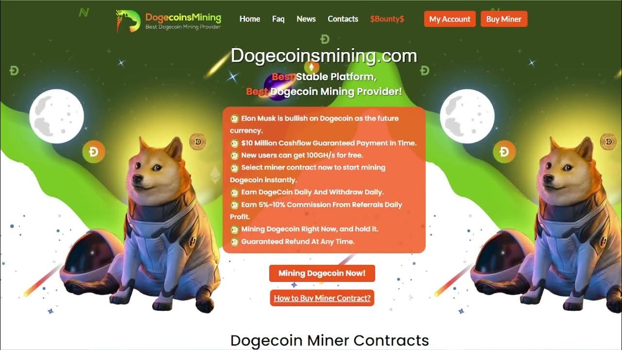 DogecoinsMining - Get 10 Free Dogecoin!!!!