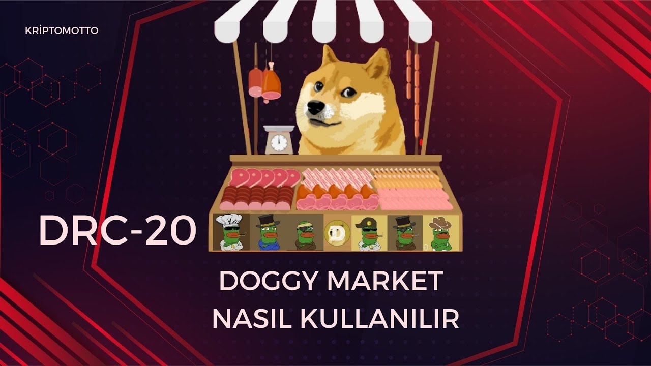 How to Buy DRC-20 Token? How to Use Doggy Market? #drc20 #doggymarket #dogecoin