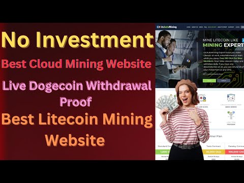 Live Dogecoin Withdrawal Proof ||  Earn Free Litecoin || Best Cloud Mining Website 2023