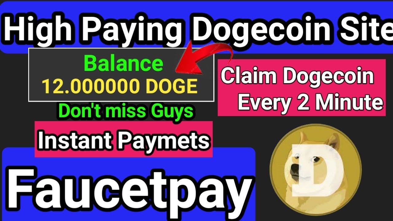 High Paying Dogecoin Faucet Site || Claim Dogecoin Every 2 Minute || Unlimited Claim ||Part- 20