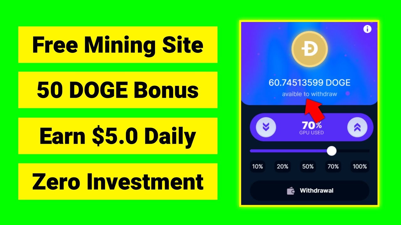 Earn Free $5 DOGE Daily || Free Dogecoin Mining Website || Free Dogecoin Earning Website