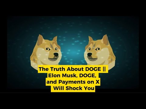 The Truth About DOGE || Elon Musk, DOGE, and Payments on X Will Shock You