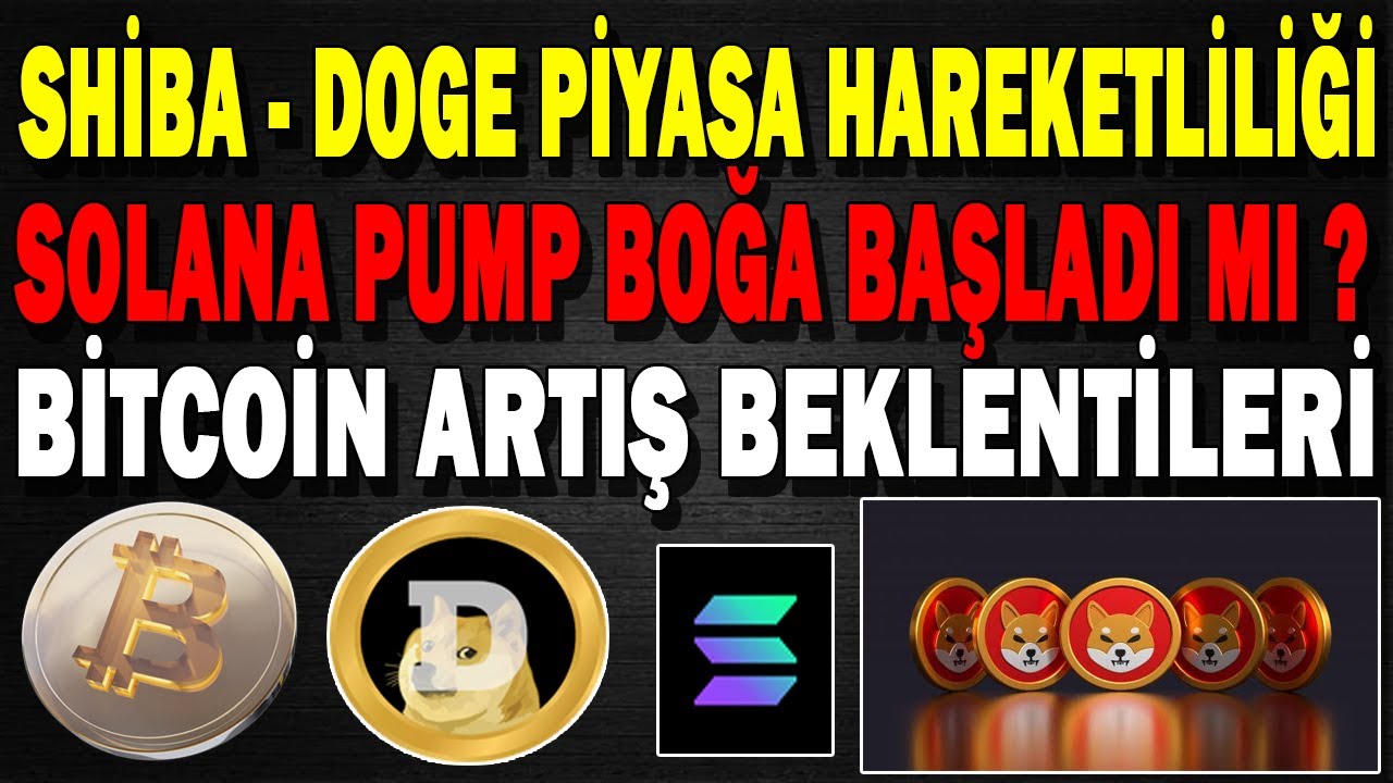 SHIBA DOGE MOBILITY SOLANA PUMP BULLISH BITCOIN INCREASE EXPECTATION #solona #bitcoin #shiba #doge #sol