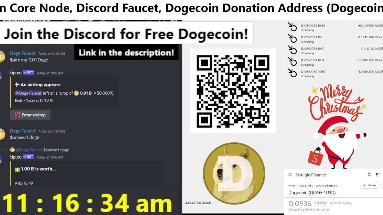 Free Dogecoin!!! Merry Christmas :)