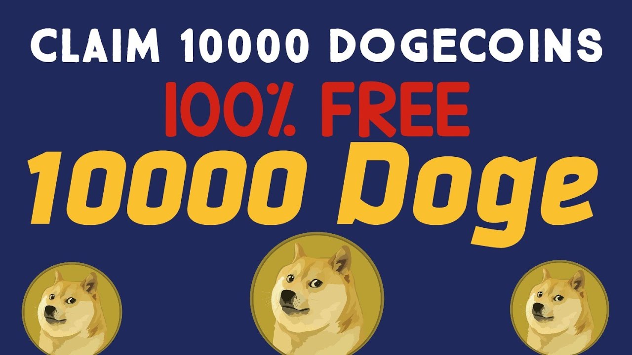 無料で 1000 DOGECOINS を請求 100% 無料 (Dogecoin 獲得サイト)