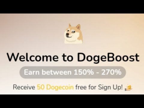 Earn Free $50 DOGECOIN || Free Dogecoin Mining site || New Dogecoin Earning Website || dogeboost.pro