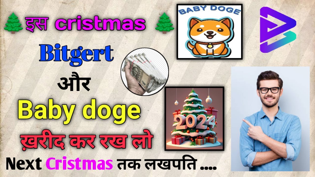 This cristmas 🎄 invest ₹ 1000 in bitgert and baby doge and become a millionaire in 2025 ll baby doge ll bitgert l