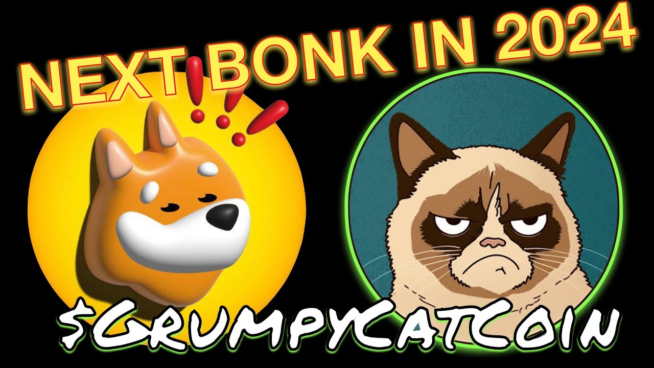 NEXT BONK IN 2024 GRUMPY CAT COIN #BONK #BITCOIN #ETH #DOGE #ShibaInu #PEPE #GrumpyCatCoin #AMC