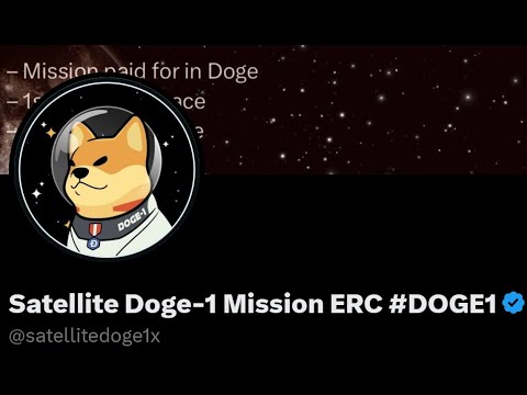 Satellite Doge-1 Mission next 100x crypto?