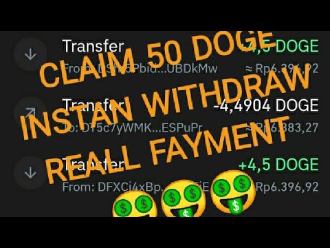 FREE DOGECOIN INSTAN WITHDRAW!REALL FAYMENT TO TRUST WALLET! TERBARU 29DESEMBER