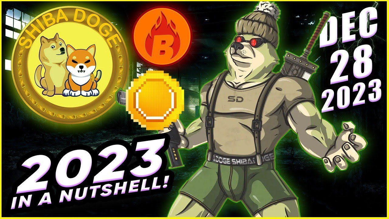 2023 In a Nutshell! ShibaDoge Burn Gold NFTs Shiba Doge 2024 is the year of the Bull! DeFi Memecoins