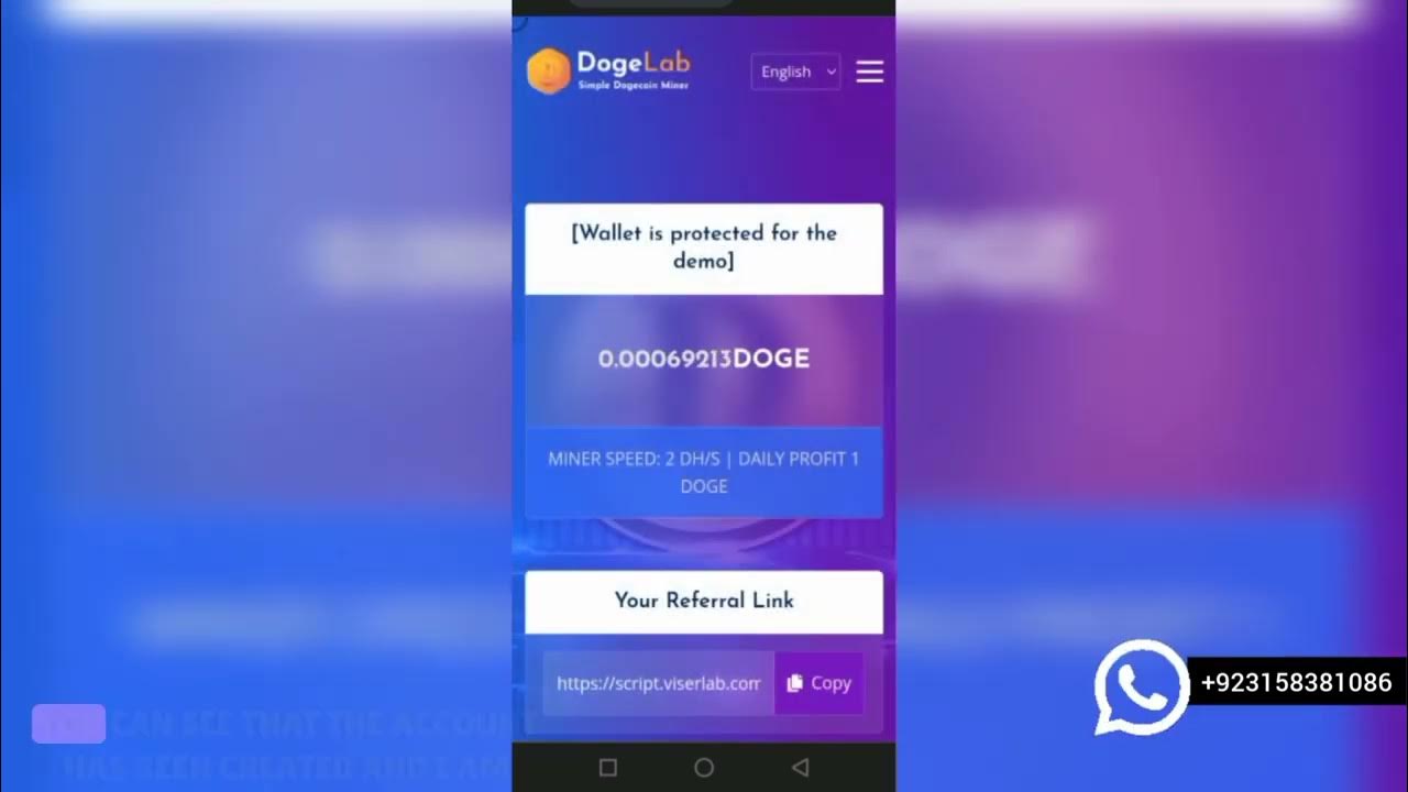 Create Doge Coin Mining Website With Admin Panel Using DogeLab Codecanyon Php Script