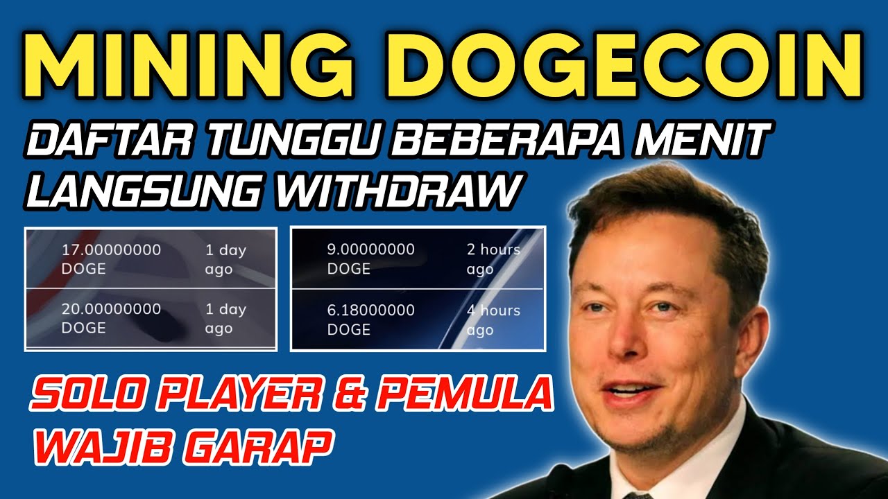 MOST CRAZY DOGE MINING!! JUST REGISTER WAITING A FEW MINUTES IMMEDIATELY WITHDRAW