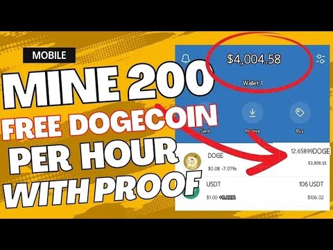 CLAIM 200 FREE Dogecoin on Trust wallet every hour (no investment)INSTANT WITHDRAWAL! NO REQUIREMENT