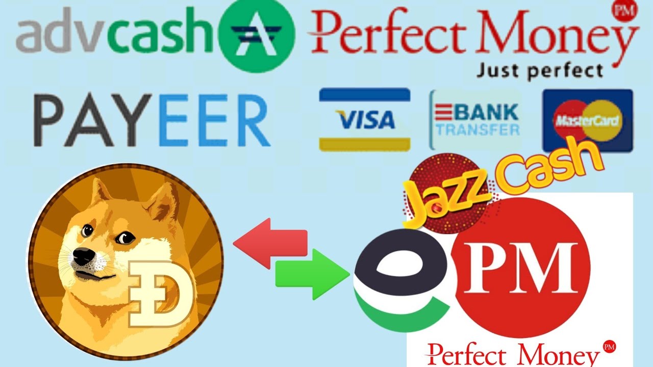 How deposit Dogecoin in Perfect Money account In Pakistan #perfectmoney #usdt #advcash #exch #payeer