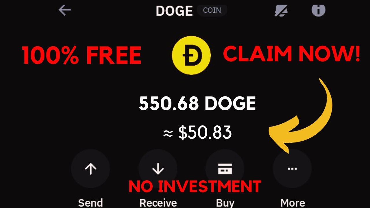 How to Earn Free Dogecoin every 5 seconds ~ Free Crypto Airdrop | No gas fee